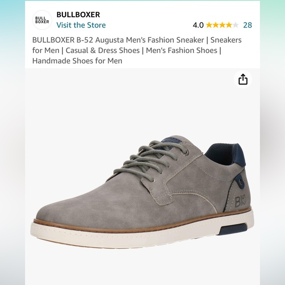 Gray lace up shoes. Casual or dress them up - Picture 5 of 5